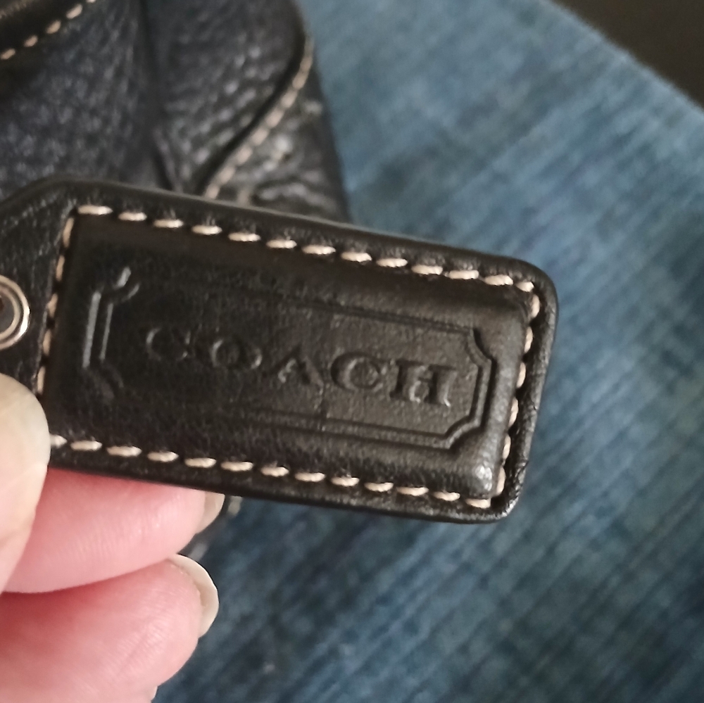 Vintage Coach Zipper close Satchel bag - Picture 9 of 12